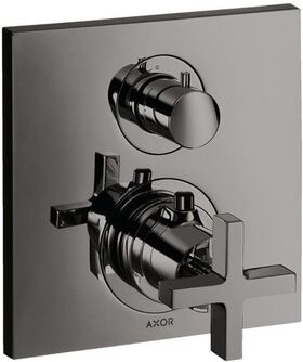Thermostat AXOR CITTERIO UP m Ab-/Umstellv. u KreGr pol. bl chr