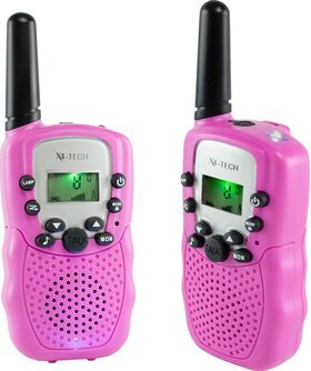 X4-TECH Walkie Talkie 2er Set pink