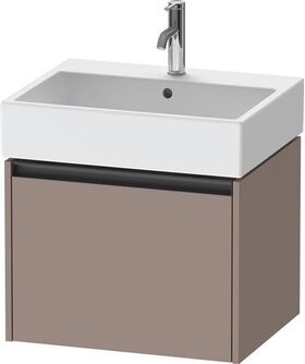 Duravit Waschtischunterbau Ketho.2 584x440x460mm basalt matt