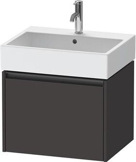Duravit Waschtischunterbau Ketho.2 584x440x460mm graphit supermatt