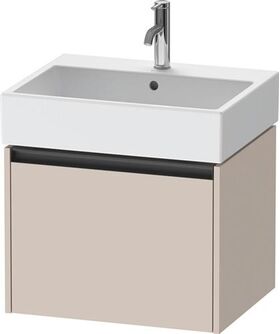 Duravit Waschtischunterbau Ketho.2 584x440x460mm taupe matt