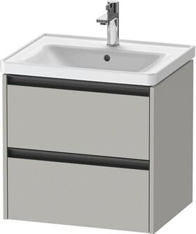Duravit Waschtischunterbau Ketho.2 584x549x455mm betongrau matt