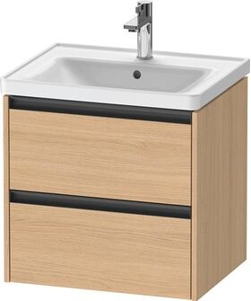 Duravit Waschtischunterbau Ketho.2 584x549x455mm eiche natur
