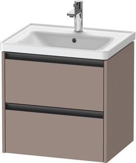 Duravit Waschtischunterbau Ketho.2 584x549x455mm basalt matt