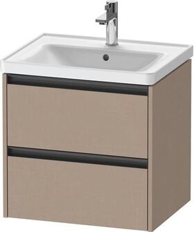 Duravit Waschtischunterbau Ketho.2 584x549x455mm leinen