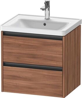 Duravit Waschtischunterbau Ketho.2 584x549x455mm nussbaum natur