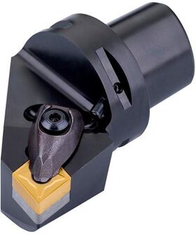 Klemmhalter ISO C5-DCLNR-35060-16 D.50mm m. Polygonkupplung Rechtslauf