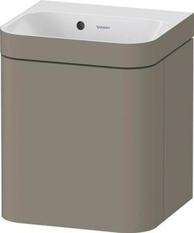 Duravit Waschtischset HAPPY D.2 PLUS Türansch li 400x360mm e HL Steingr sdm