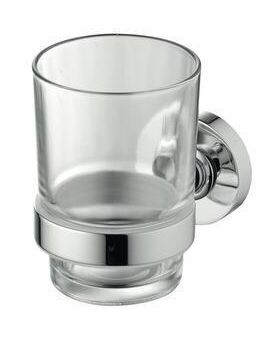 IDS Zahnbecher IOM Klarglas chrom IDEAL STANDARD