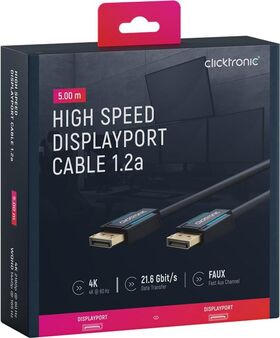 DisplayPort™-Kabel, 5m- VPE: 1