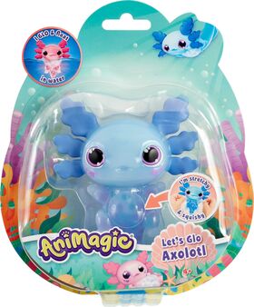 Animagic Let's Glo Axolotl Blue 