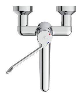 IDS Einh.-Wand-WT-Sicherh.-Arm. CERAPLUS Heb. 180mm absperrb. Ausldg 280mm chrom IDEAL STANDARD