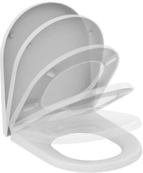 IDS WC-Sitz WASHPOINT mit Deckel Scharn ES Softclosing weiß IDEAL STANDARD