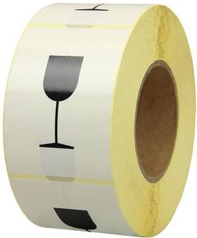 Etiketten m.Anhängeöse Maße 65x130mm Qualität 190g/qm altweiß TRANSPAK - VPE: 1000