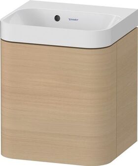 Duravit Waschtischset HAPPY D.2 PLUS 400x360mm o Hahnloch mediterrane eiche
