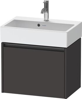 Duravit Waschtischunterbau Ketho.2 584x440x390mm graphit supermatt