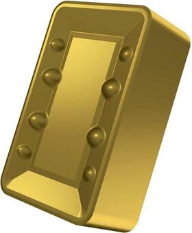 Drehwendeschneidplatte ISO LNUX 40-1129003:6630 D.9,3mm MT-CVD beschichtet Gold - VPE: 5