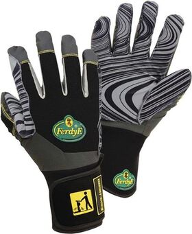 Vibrationsschutzhandschuhe Schock Absorber Gr.XXL schwarz/grau Elastan/EVA