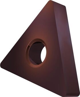 Drehwendeschneidplatte ISO TNMA 220408:T8415 D.5,16mm PVD beschichtet Goldbraun - VPE: 10