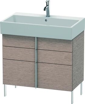 Duravit Waschtischunterbau VERO AIR 581x784x431mm eiche kaschmir