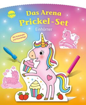 Das Arena Prickel-Set – Einhörner