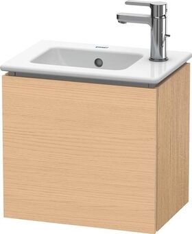 Duravit Waschtischunterbau L-CUBE 294x420x400mm A rechts eiche natur