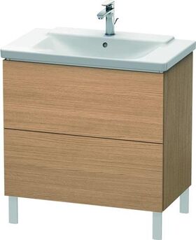Duravit Waschtischunterbau L-CUBE 820x481x709mm europäische eiche