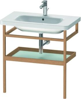 Duravit Handtuchhalter DURASTYLE 440x740mm m Abl. lichtbl matt/eiche mass
