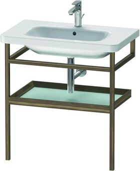 Duravit Handtuchhalter DURASTYLE 440x740mm m Abl li-bl matt/nussbaum mass