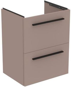 IDS Möbel-WT-Unterschrank i.life S 2 Auszüge 500x375x630mm Greige matt IDEAL STANDARD