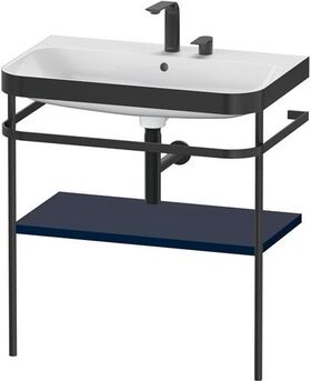 Duravit WTU HAPPY D.2 PLUS 775x490mm m Metallkon 2 HL na-bl sdm