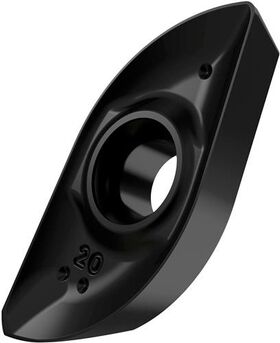 Fräswendeschneidplatte ISO ZP 20ER-M:M8345 Bohrungs-D. 4mm PVD beschichtet - VPE: 10