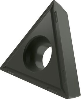 Drehwendeschneidplatte ISO TCMT 16T304E-FF2:TT010 Bohrungs-D. 4,4mm Farbe Grau - VPE: 10