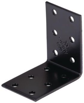 Lochplattenwinkel ETA-08/0165 H60xB40xS2,5mm STA roh,verzinkt,schwarz ku.-besch.