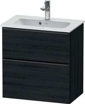 Duravit Waschtischunterbau D-NEO Compact 1 Ausz. 1 Schubk. 625x610x372mm Ei sw
