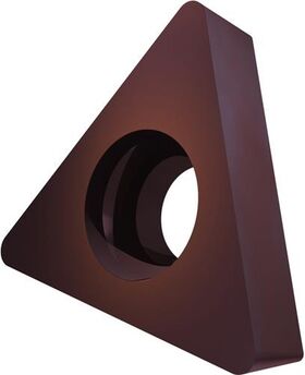 Drehwendeschneidplatte ISO TCMW 16T308:T8415 D.4,4mm PVD beschichtet Goldbraun - VPE: 10