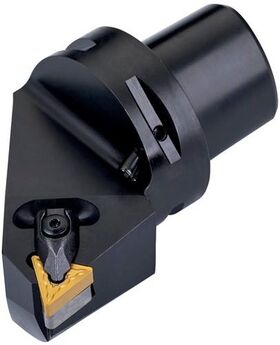 Klemmhalter ISO C5-DTJNR-35060-16 D.50mm m. Polygonkupplung Rechtslauf