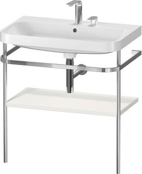 Duravit WTU HAPPY D.2 PLUS 775x490mm m Metallkon 2 HL No we sdm