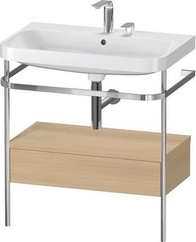 Duravit WTU HAPPY D.2 PLUS 775x490mm m Metallkon 2 HL medi eiche