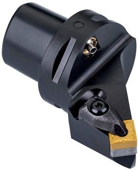 Klemmhalter ISO C4-DSSNL-27042-12 D.40mm m. Polygonkupplung Linkslauf