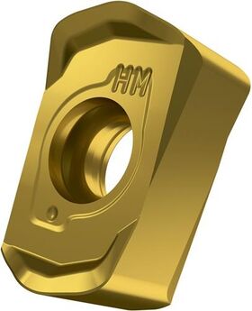Fräswendeschneidplatte ISO BNGX 10T308SR-HM:M8330 D.2,76mm PVD beschichtet Gold - VPE: 10
