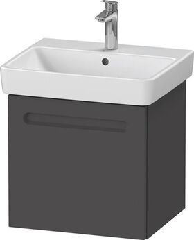 Waschtischunterbau Duravit No.1 1 Auszug, 490x426mm graphit matt