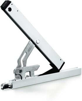 Schere OL 90 silber m.Aushängesperre u.Flügelbock GEZE