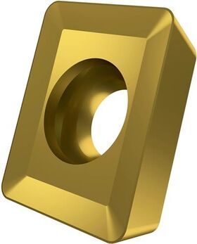 Fräswendeschneidplatte ISO APET 150412SN:M8330 D.5,5mm PVD beschichtet Gold - VPE: 10