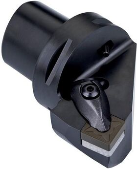 Klemmhalter ISO C6-DSRNL-35065-19 D.63mm m. Polygonkupplung Linkslauf