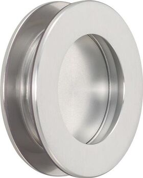 Muschelgriffpaar 5254 VA feingedreht EL.-D.50mm KWS
