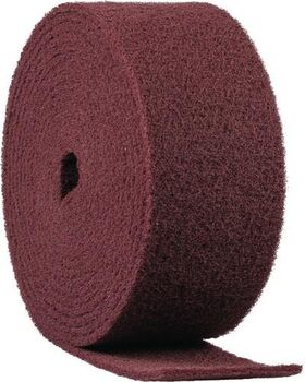 Schleifvliesrolle NRO 400 L.10m B.115mm medium rotbraun KLINGSPOR