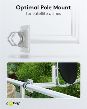 2er-Set Zahnschellen U-Bügel für bis zu 60 mm Rohrdurchmesser- VPE: 1