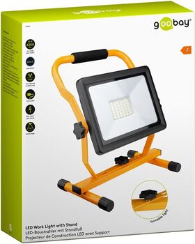 LED-Baustrahler mit Standfuß, 50 W- VPE: 1