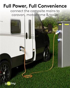 CEE-Verlängerung, CEE-Stecker auf CEE-Kupplung, 25 m, 25m- VPE: 1